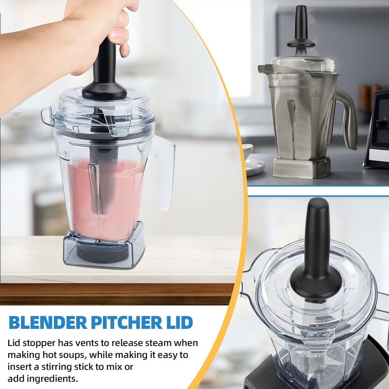 Replacement 48 oz Pitcher Lids for Vitamix Stainless Steel Container Ascent gallery