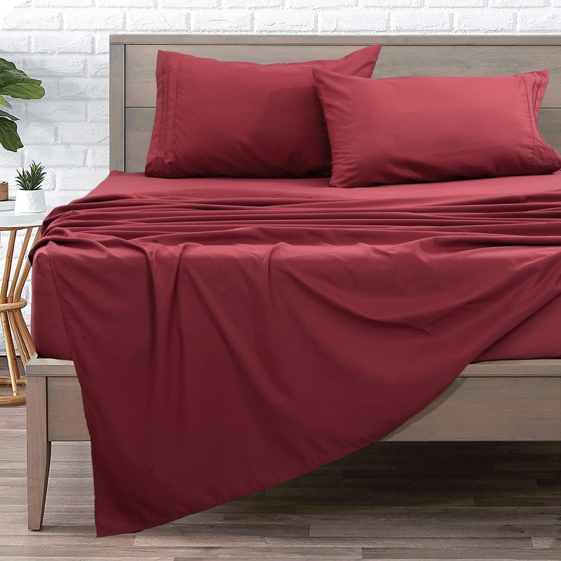 Deep Pocket Extra Soft Queen Hotel Luxury Bed Sheets 4 Piece Set 2500 series gallery