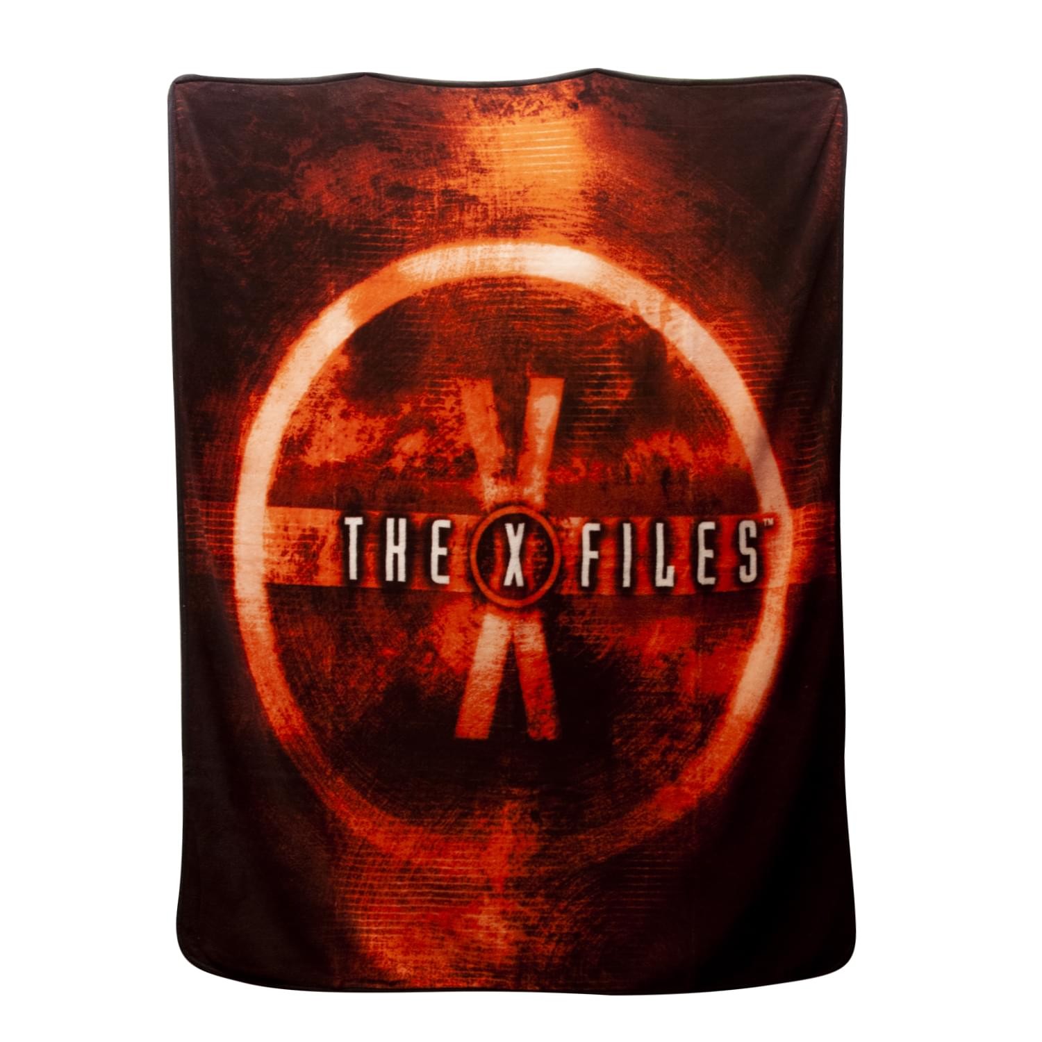 X Files Merchandise | X-Files Logo Lightweight Fleece Blanket | 50 x 60 Inches gallery