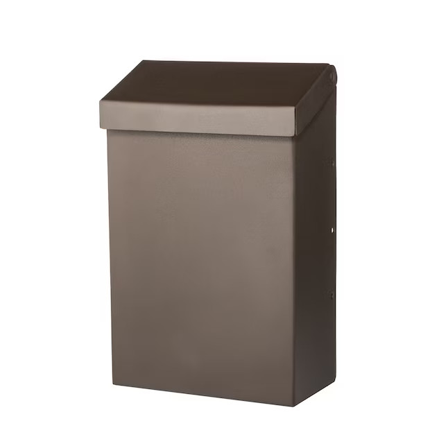 Architectural Mailboxes Modern Heritage Metal Small Mailbox Bronze gallery
