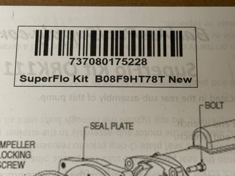 SuperFLo KIT B08F9HT78T, SuperFlo -SuperMax Repair O-Ring Kit Gasket Ork111 gallery