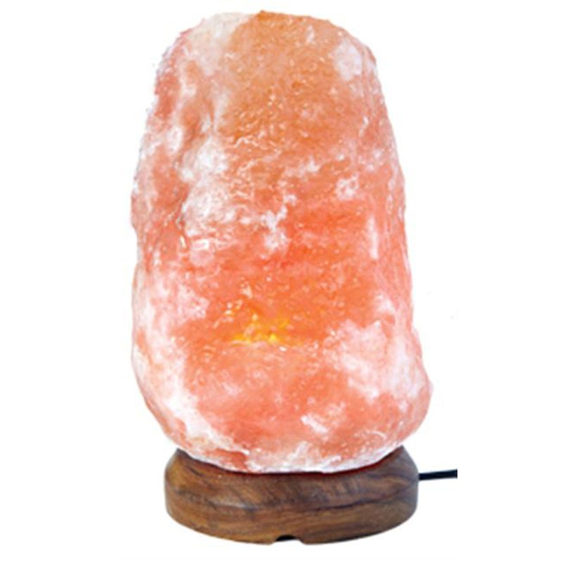 Authentic New Himalayan Salt Crystal Lamp 6-8 Lbs Free Shipping and Cord! gallery