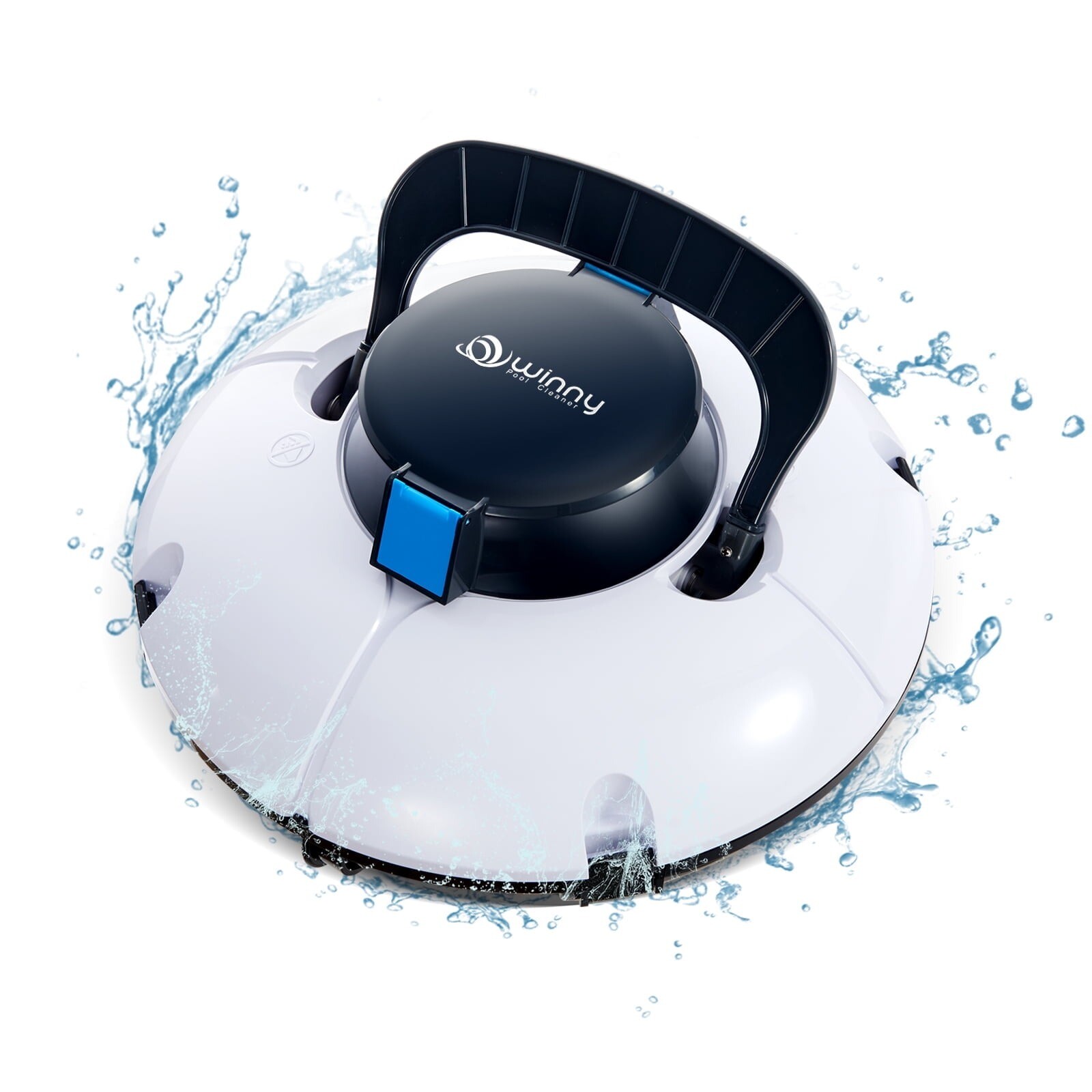 Winny Pool Cleaner HJ1102-WM Automatic Pool Vacuum with Dual Powerful Suction gallery