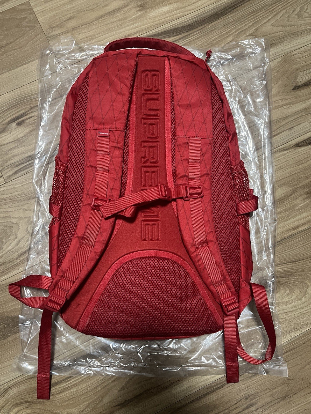 Supreme Red Backpack (FW23B4) 2
