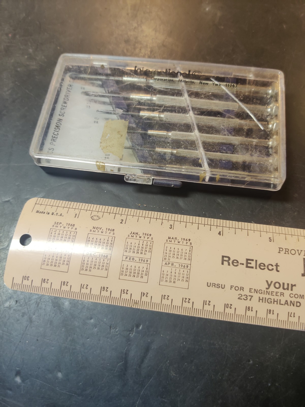 Six Piece Precision Phillips Screwdriver Set By International Corp. Made In USA gallery