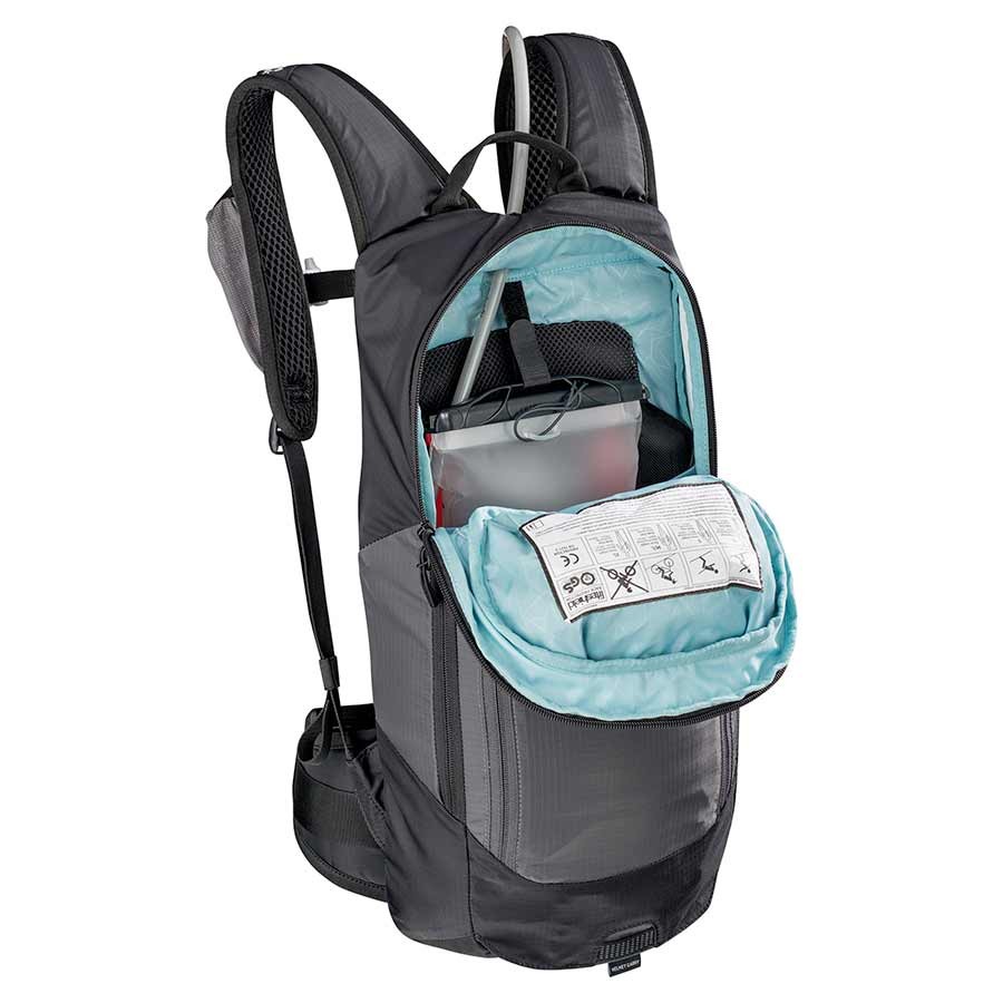 EVOC FR Lite Race 10L Enduro Backpack with Removable Back Protector & Hydration 5