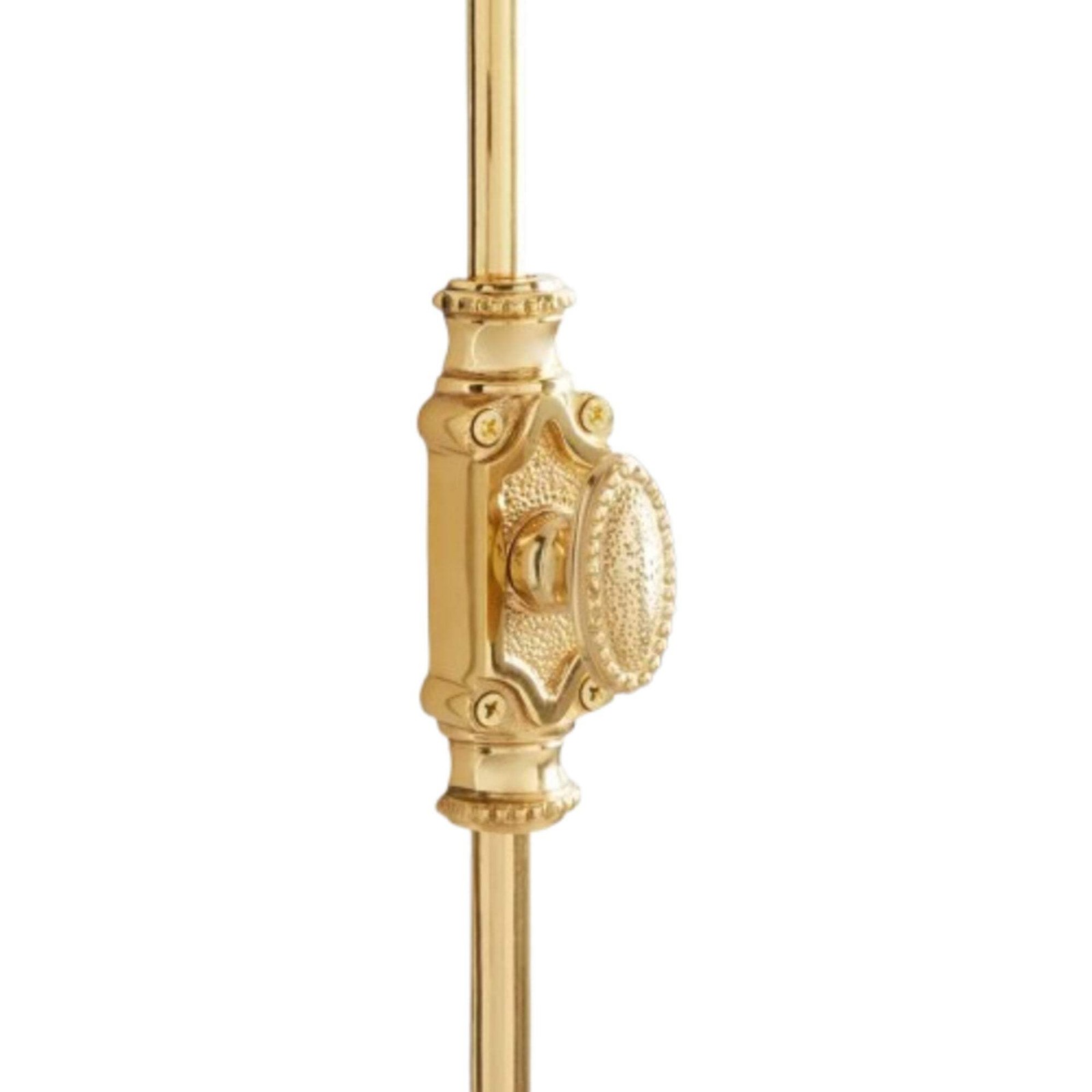 Signature Ironmongery Beaded Cabinet Brass Cremone Bolt Hardware 2 feet Polished gallery