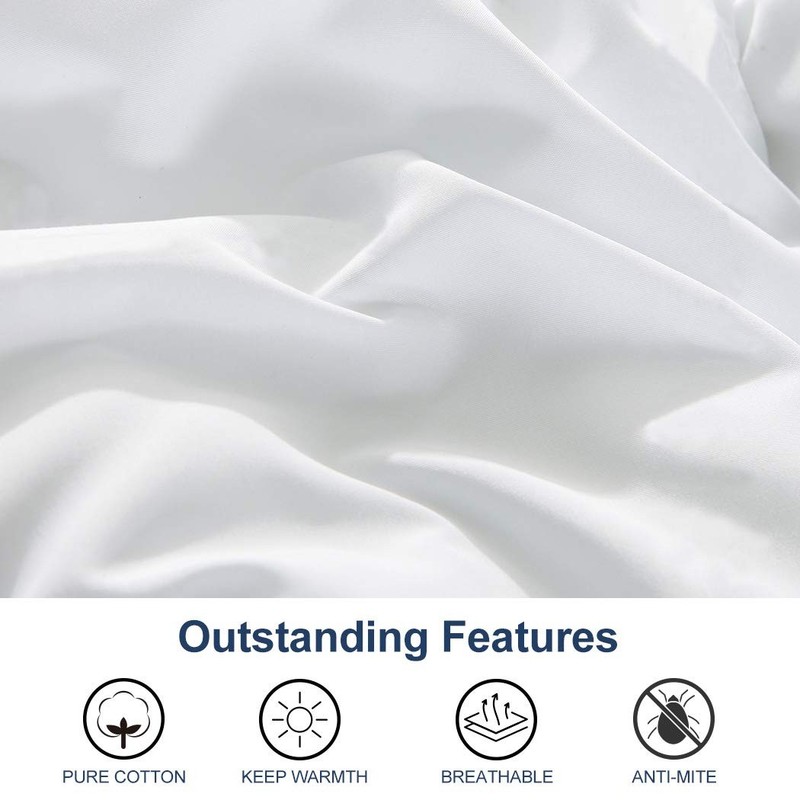 ACCURATEX Duvet Insert King Comforter - 400GSM Fluffy Down Alternative Fill H... gallery
