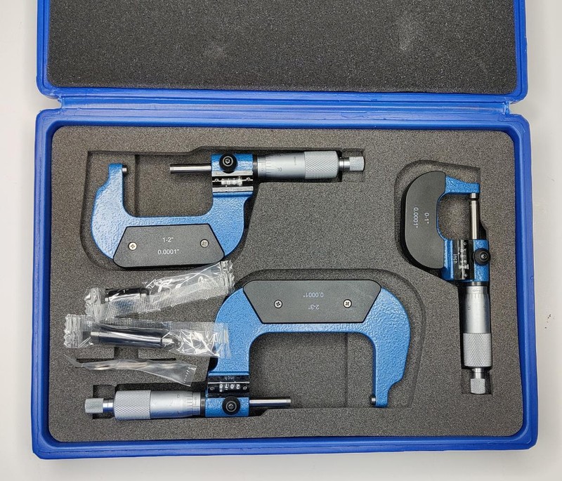 digit micrometer outside gauge 0 - 3 in iGaging caliper 0-1". 1-2", 2-3" gallery