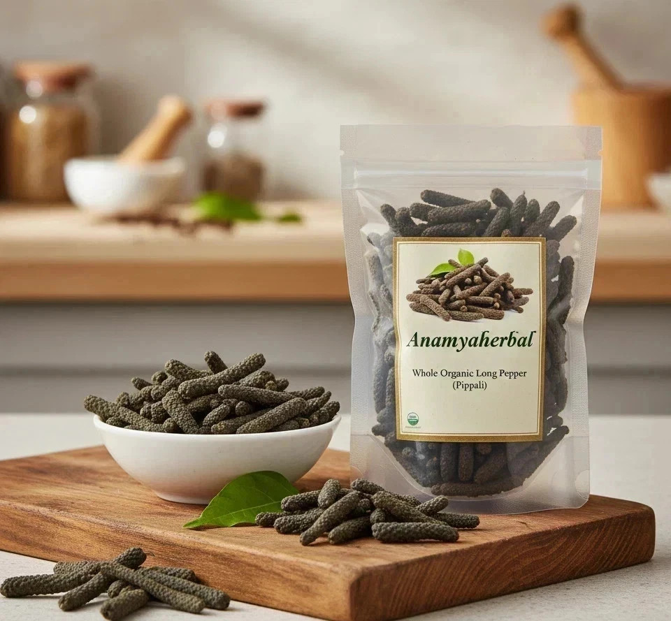 Fresh Organic Whole Long Pepper Pippali (Longum, Indian long pepper) Ayurveda gallery