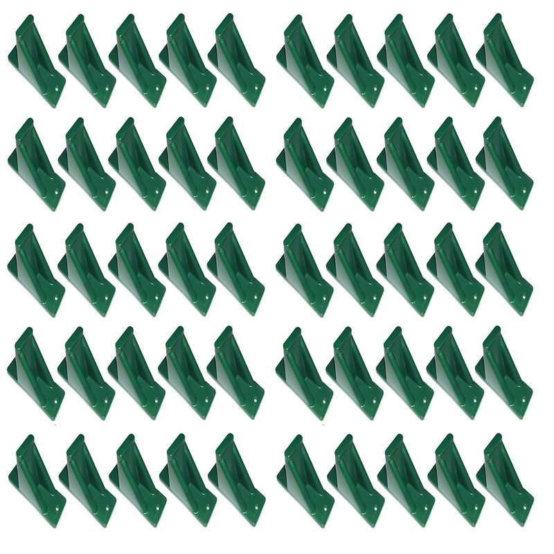 Jsp Manufacturing Green Plastic Mini Roof Snow Ice Guard - Multi-Quantity Pack gallery