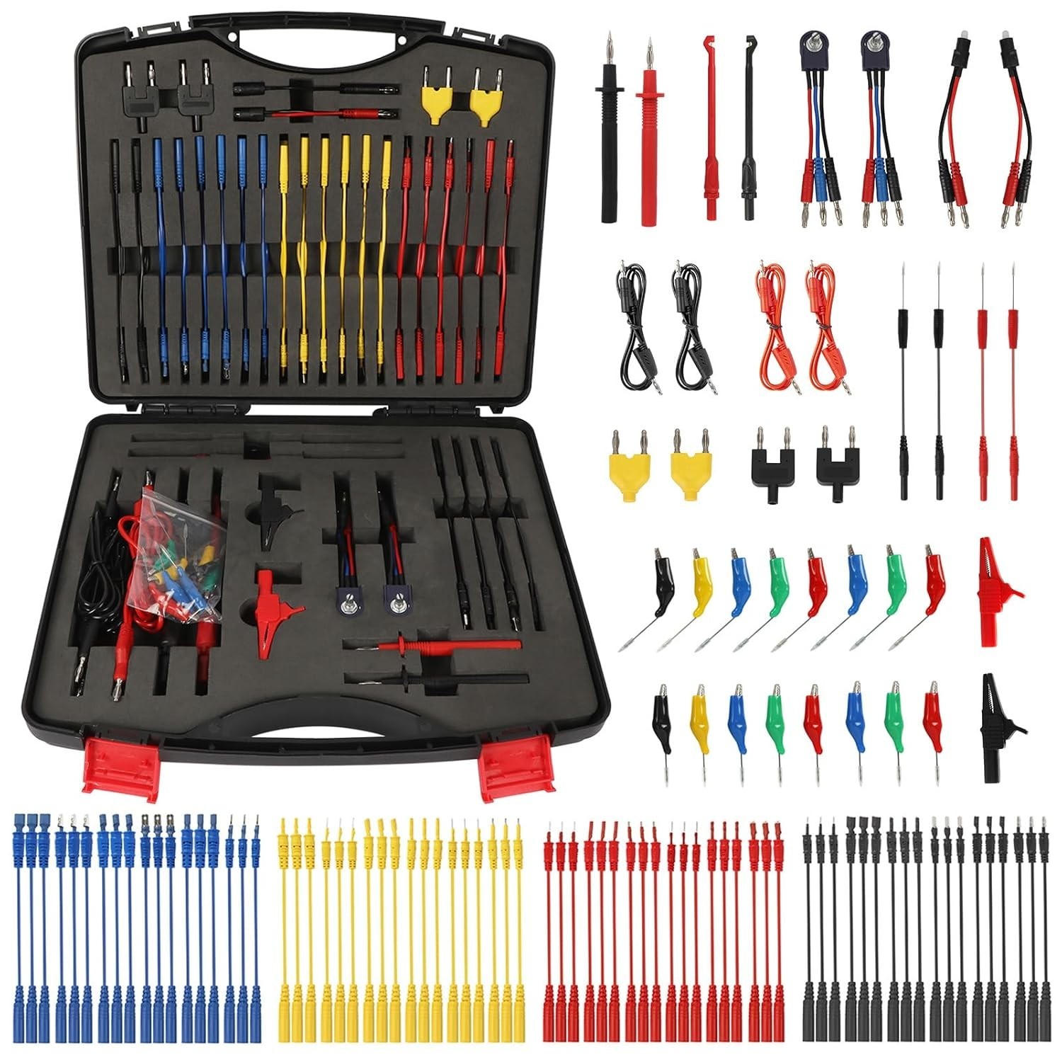 110 Pcs Automotive Circuit Test Lead Kit, Multimeter Test Leads Kit... Fast Ship gallery