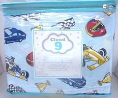 4 Piece Cloud 9 Brushed For Softness Kids Full Sheet Set Race Cars Racecars