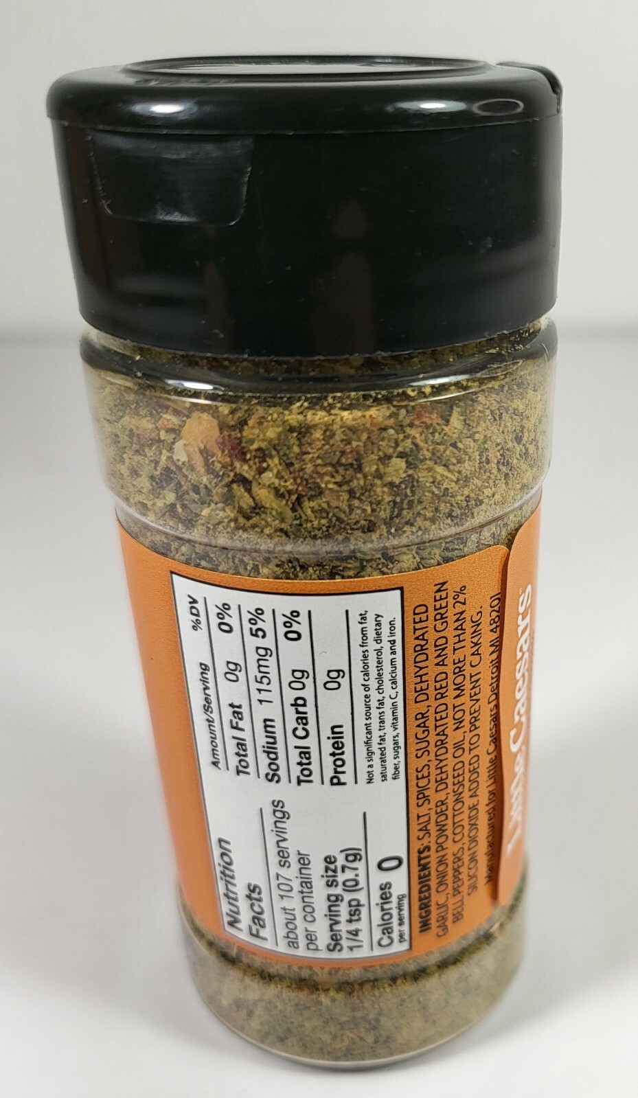 Little Caesars ZAP PAK! Special Pizza Seasoning Blend Spice Mix Pack Bottle gallery