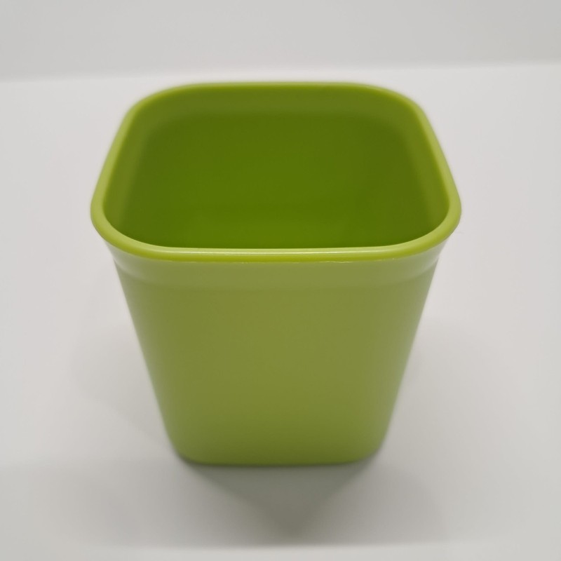 Tupperware Mini Stackable Containers Set of 4 Green 2oz 80mL No Lids gallery