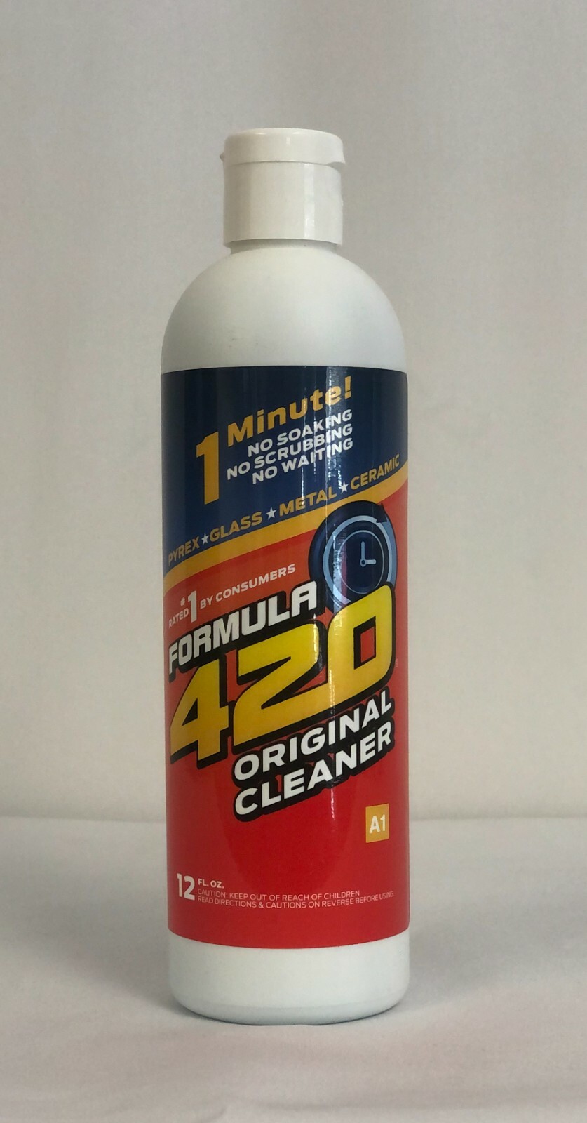 Original FORMULA 420 Cleaner Ceramic Glass Metal Pyrex Cleaner 12 oz Bottle gallery