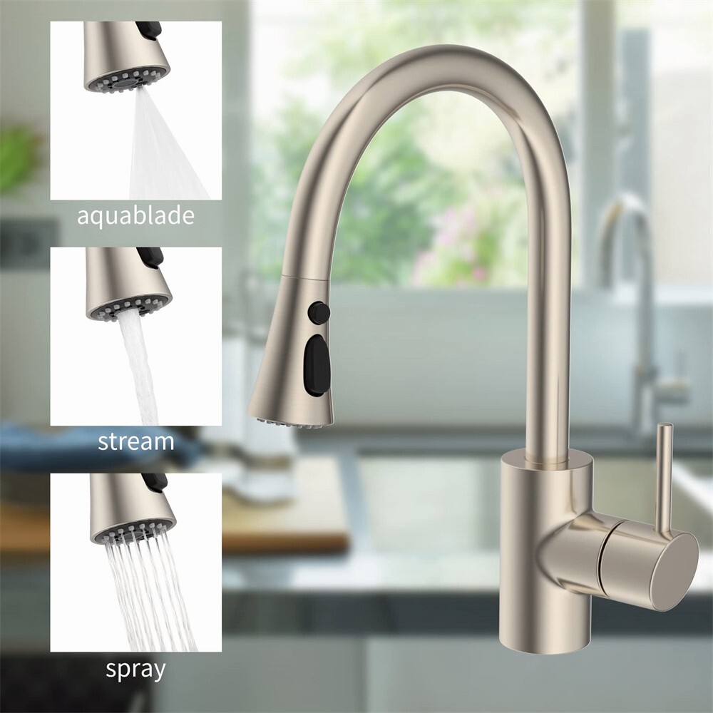 Kitchen Faucet Head Replacement,Pull Down Kitchen Spray Head Sink Spray Nozzle gallery