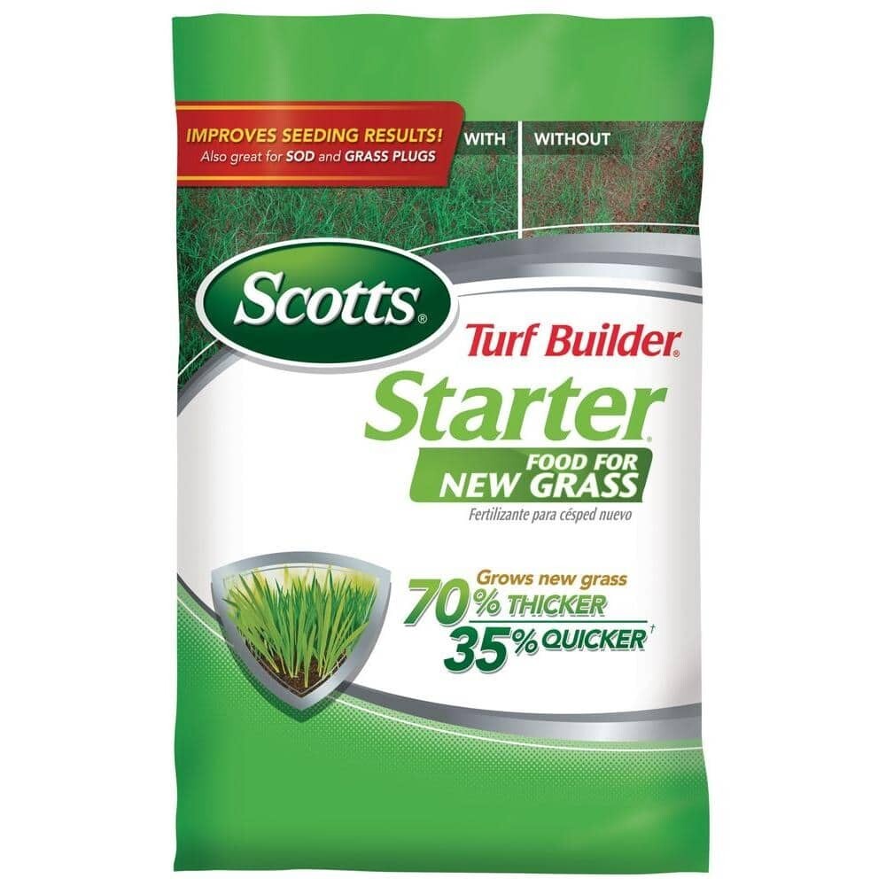 Turf Builder 15 Lb. 5,000 Sq. Ft. Starter Lawn Food Fertilizer for New Grass gallery