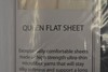 Swift Home Queen Size Flat Sheet Gray 108072-FL Bedding Replacement Set gallery