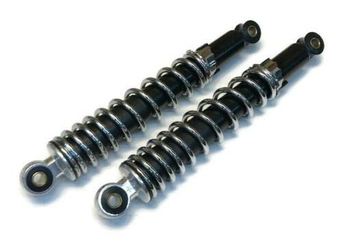 2 Adjustable Shocks 12" Length 10mm ID - Minibike Mini Bike Go Kart Cart Go-Cart gallery