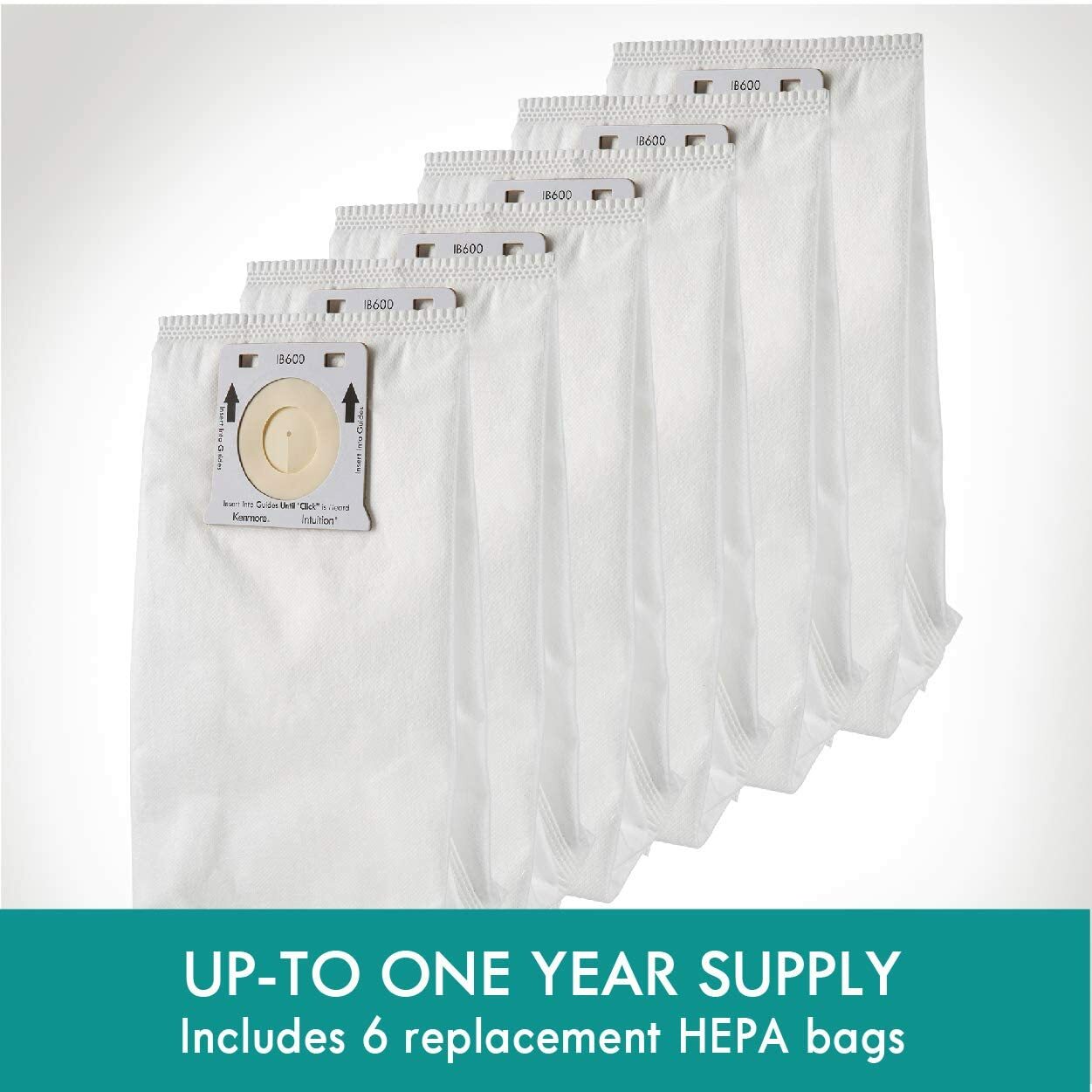 Kenmore Intuition BU4022 Upright vacuum HEPA filter bags IB600 Type--6 bags gallery
