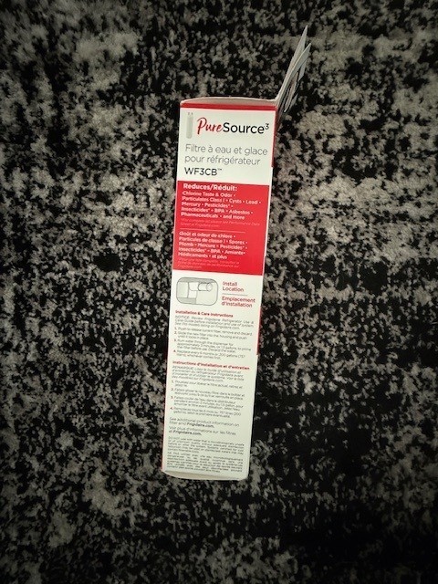New 1 PACK Frigdaire WF3CB PureSource 3 Refrigerator Water Filter Sealed US gallery