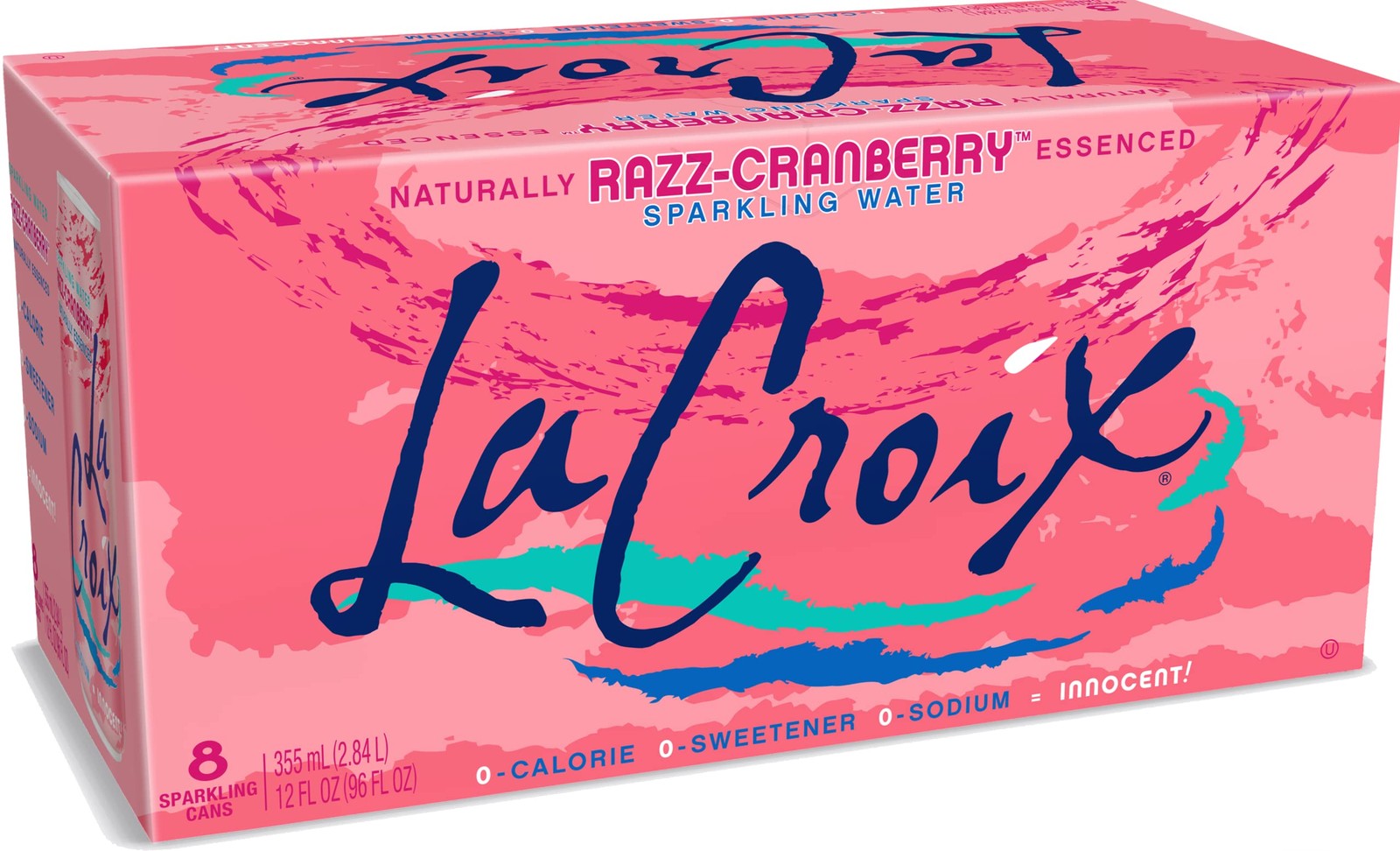 La Croix, Sparkling Water Cran-Raspberry, 96 Ounce Pack 12 Fl Oz (Pack of 8) gallery