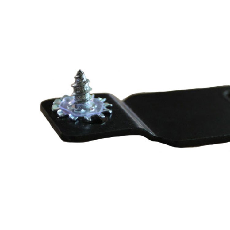 Larson Storm Door QuickFit Latch & Deadbolt Strike Plate 15/16 x 6-7/8 In gallery