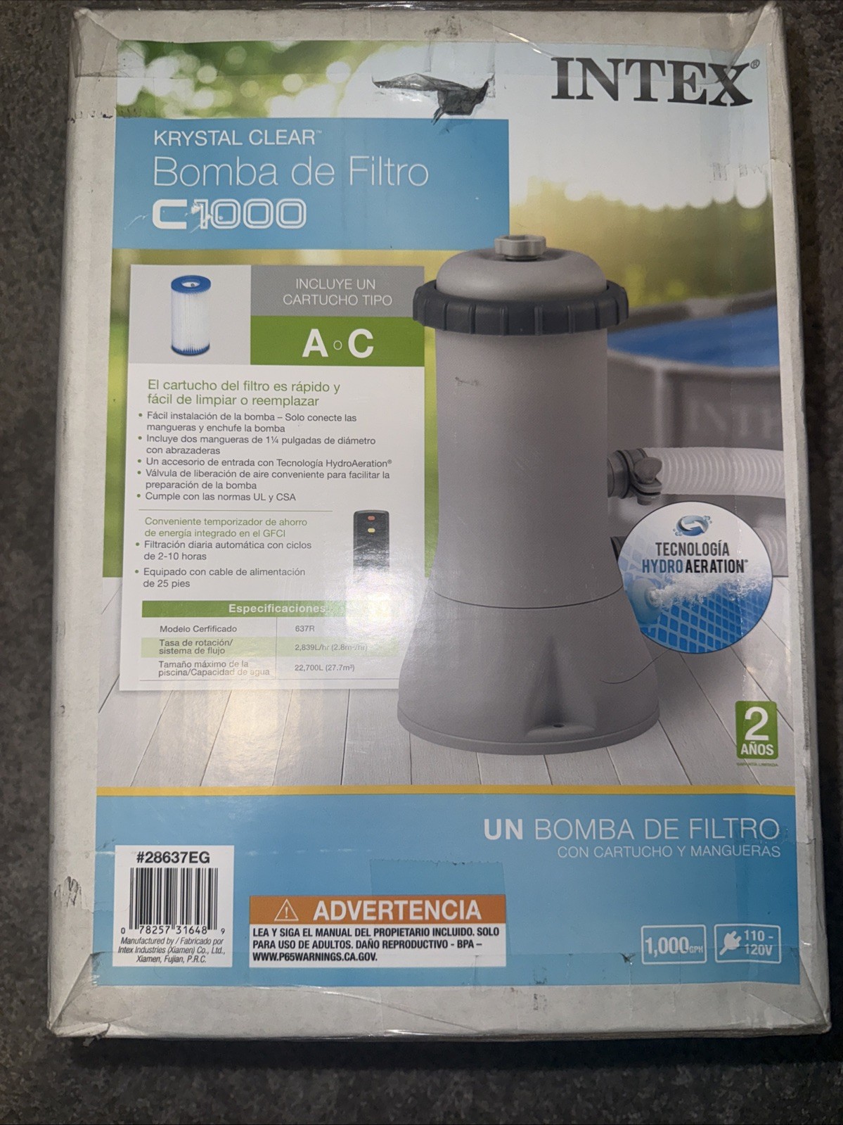 Intex 56637 Above Ground Filter Pump gallery