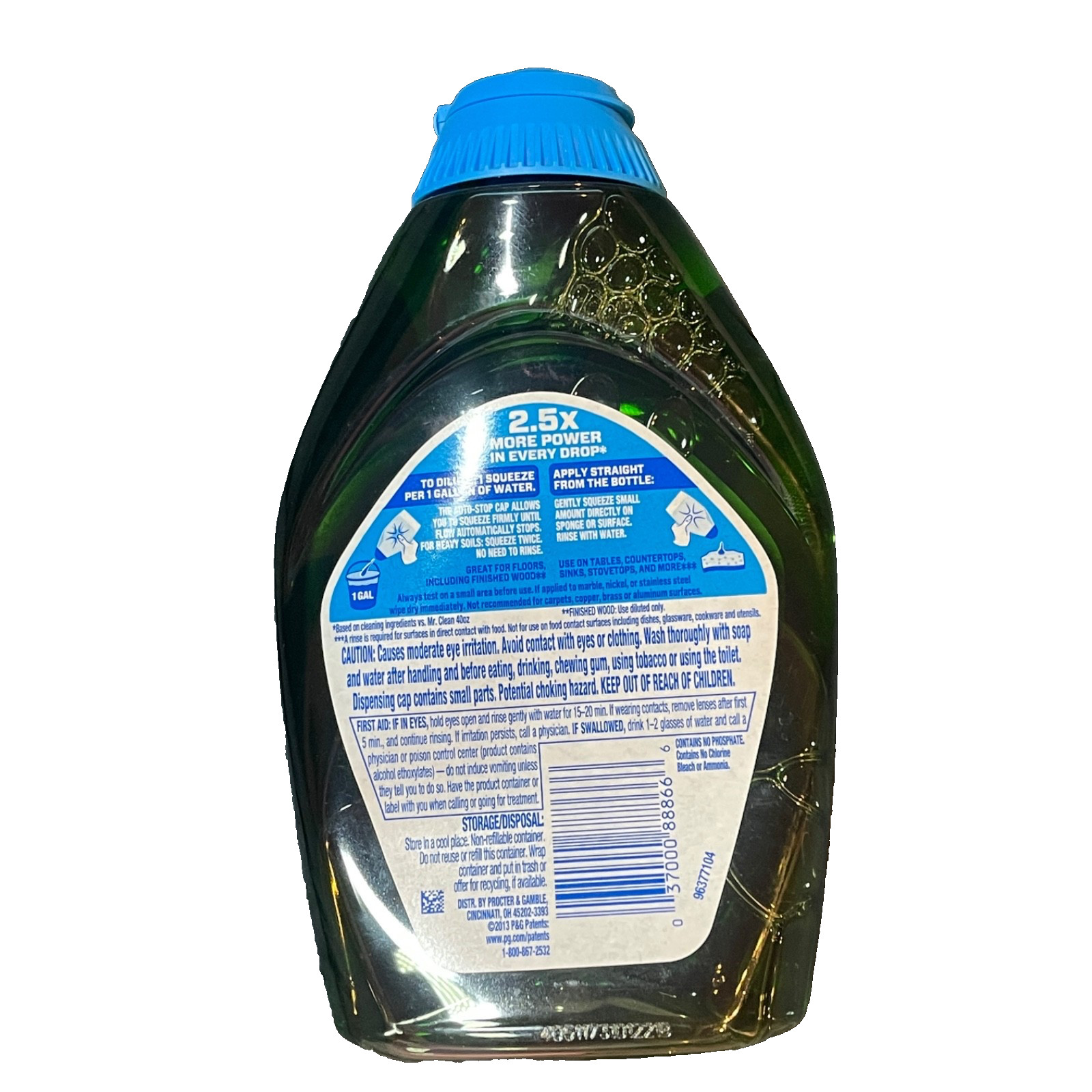 Mr. Clean Liquid Muscle Gel Cleaner Gain Scent 16oz Discontinued Formula gallery