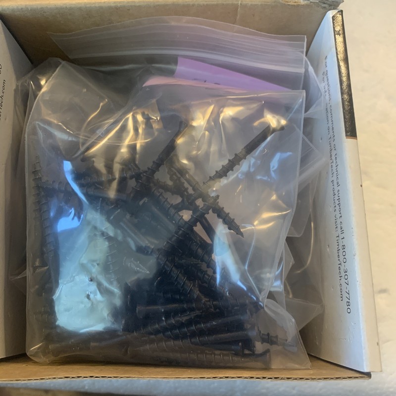 TimberTech CONCEALoc Deck Hidden Fasteners PARTIAL BOX 175 Fasteners & 72 Screws gallery