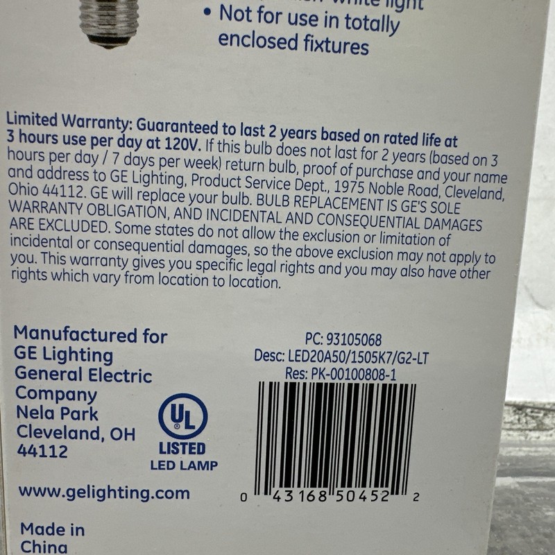 GE Basic Bulbs LED A21 Medium Base 3 Way In Daylight Up To 2200lm {D} gallery