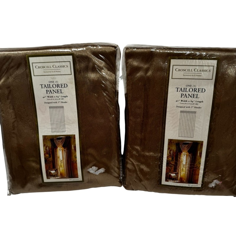 3 CROSCILL CLASSICS Paris Waterfall Valance Tasseled Terra-Cota 45in W x 38” L gallery