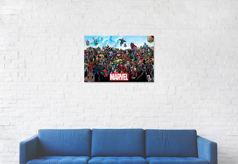 The Marvel Comics Universe - Comic Poster / Print (All Characters) gallery