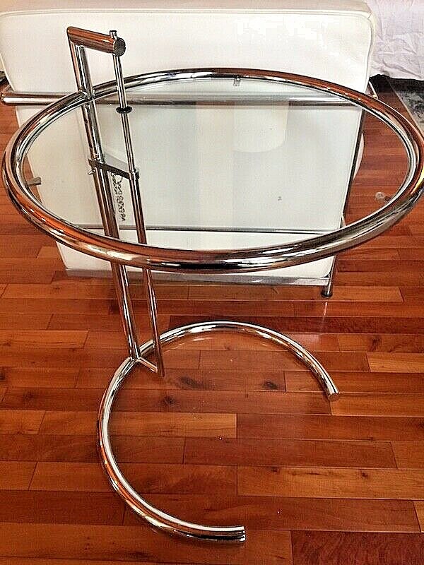 Eileen Gray side table Original Version Made in Italy gallery