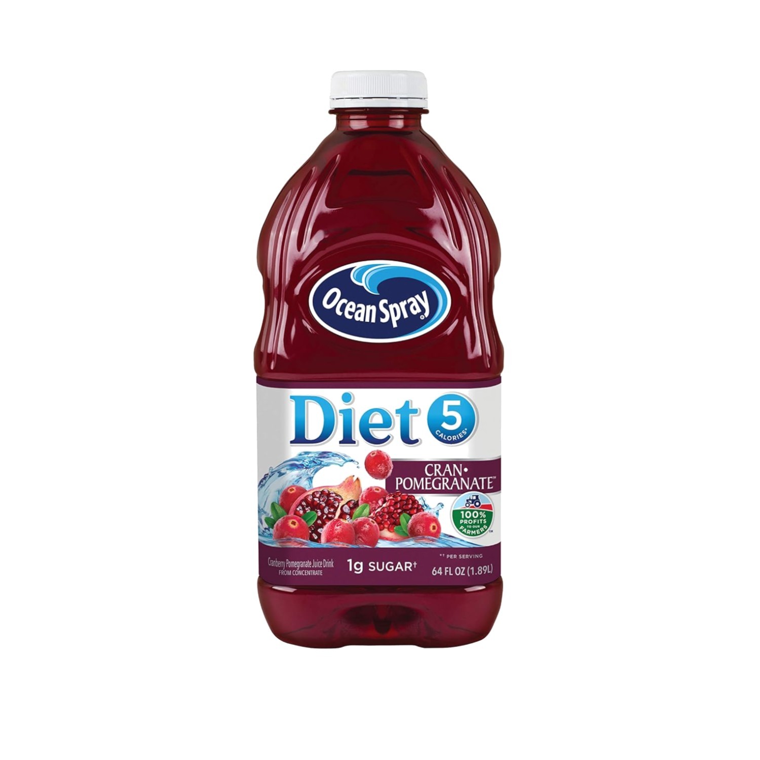 Diet Cran-Pomegranate: Vitamin C Boost - 8 Bottles, 64 Fl Oz gallery