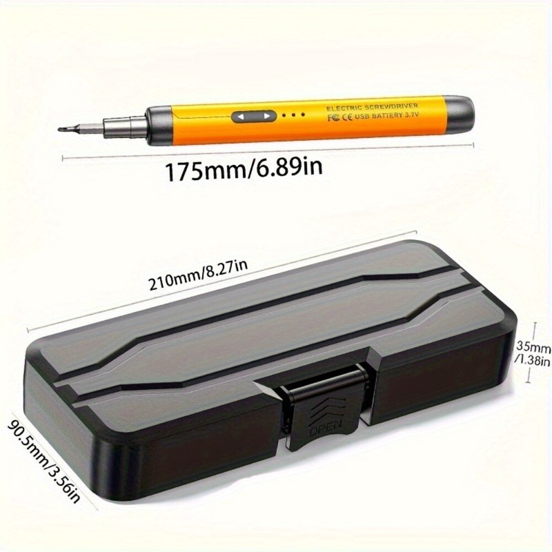 5 Pack 46-in-1 Small Precision Electric Screwdriver Repair Tool Kit gallery