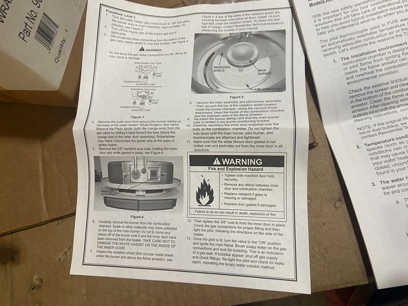 A.O. Smith 9006477005 Wrap Around Flame Guard Filter for FVIR Gas Water Heater gallery