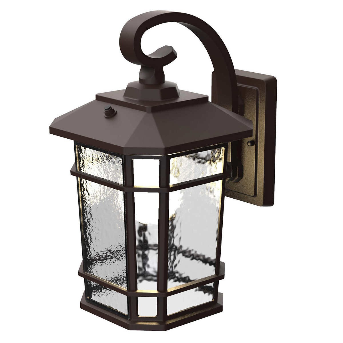 Koda 800 Lumen LED Wall Lantern with Automatic Dusk-to-Dawn Light Sensor gallery