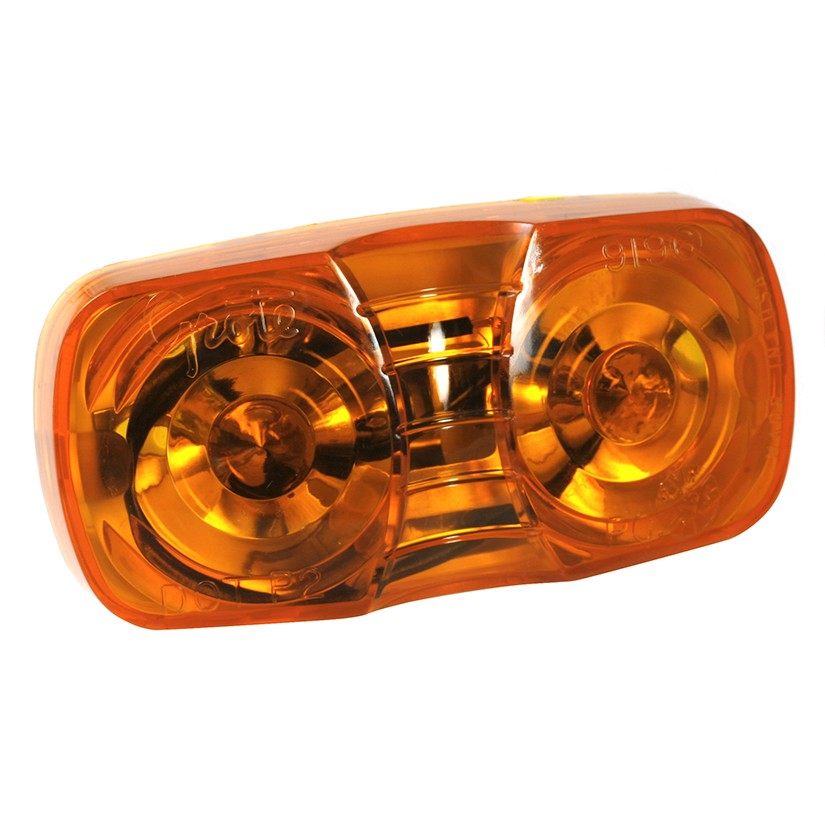 Grote 46793 Two-Bulb Square-Corner Clearance Marker Light (Duramold) gallery