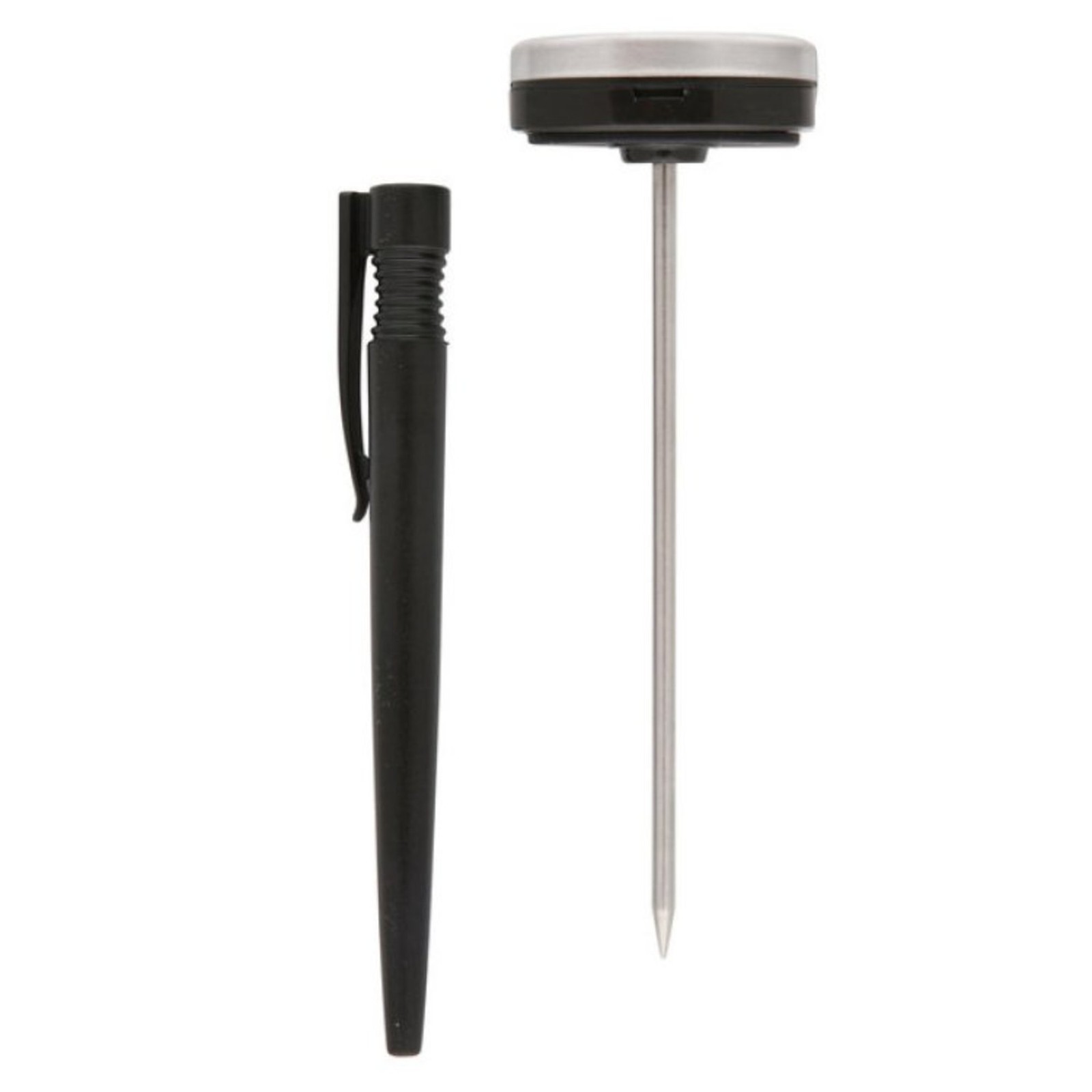 Taylor Pro Instant Read Digital Food Thermometer – Stainless Steel (Steel/Black) gallery