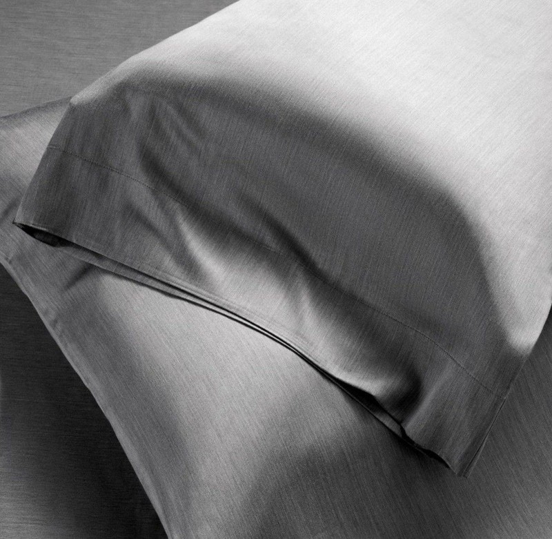 King 400 Thread Count Rayon from Bamboo Sheet Set Dark Gray - NEW gallery