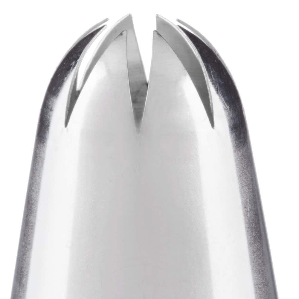 #856 Deep Closed Star Pastry Tip - Stainless Steel gallery
