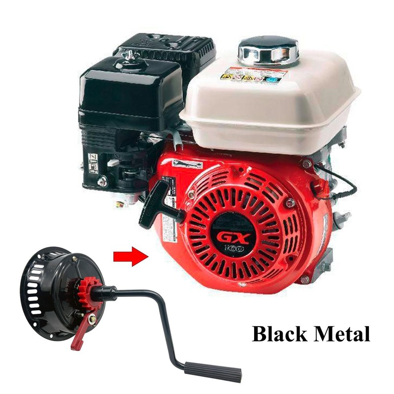 Fast Pull Start Hand Crank Assembly for 200cc Mini Bike, Go Kart, Honda 6.5HP En gallery