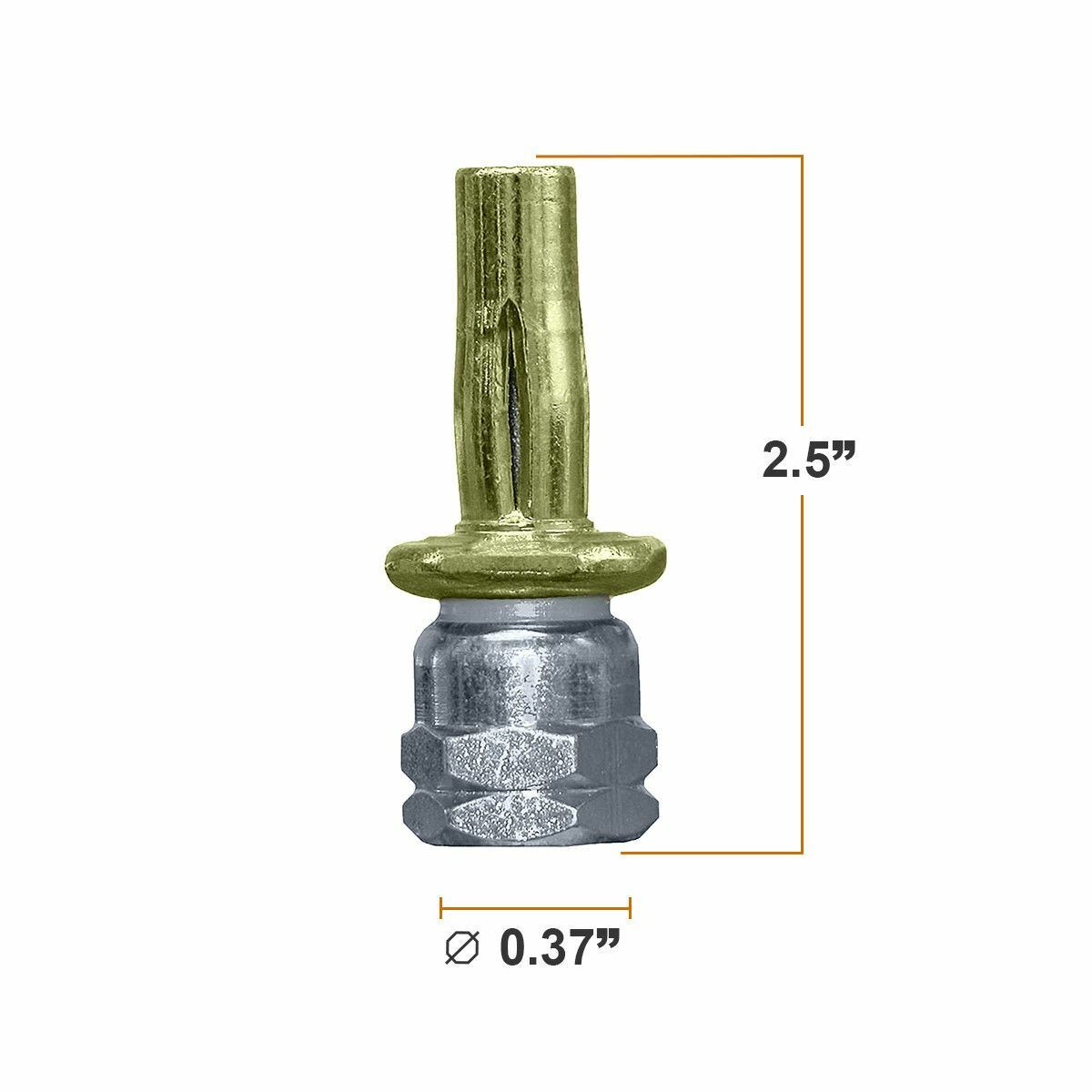 Sammys XP 20 3/8 Inch Vertical Threaded Rod, Steel Electro-Zinc Finish 25 pieces gallery