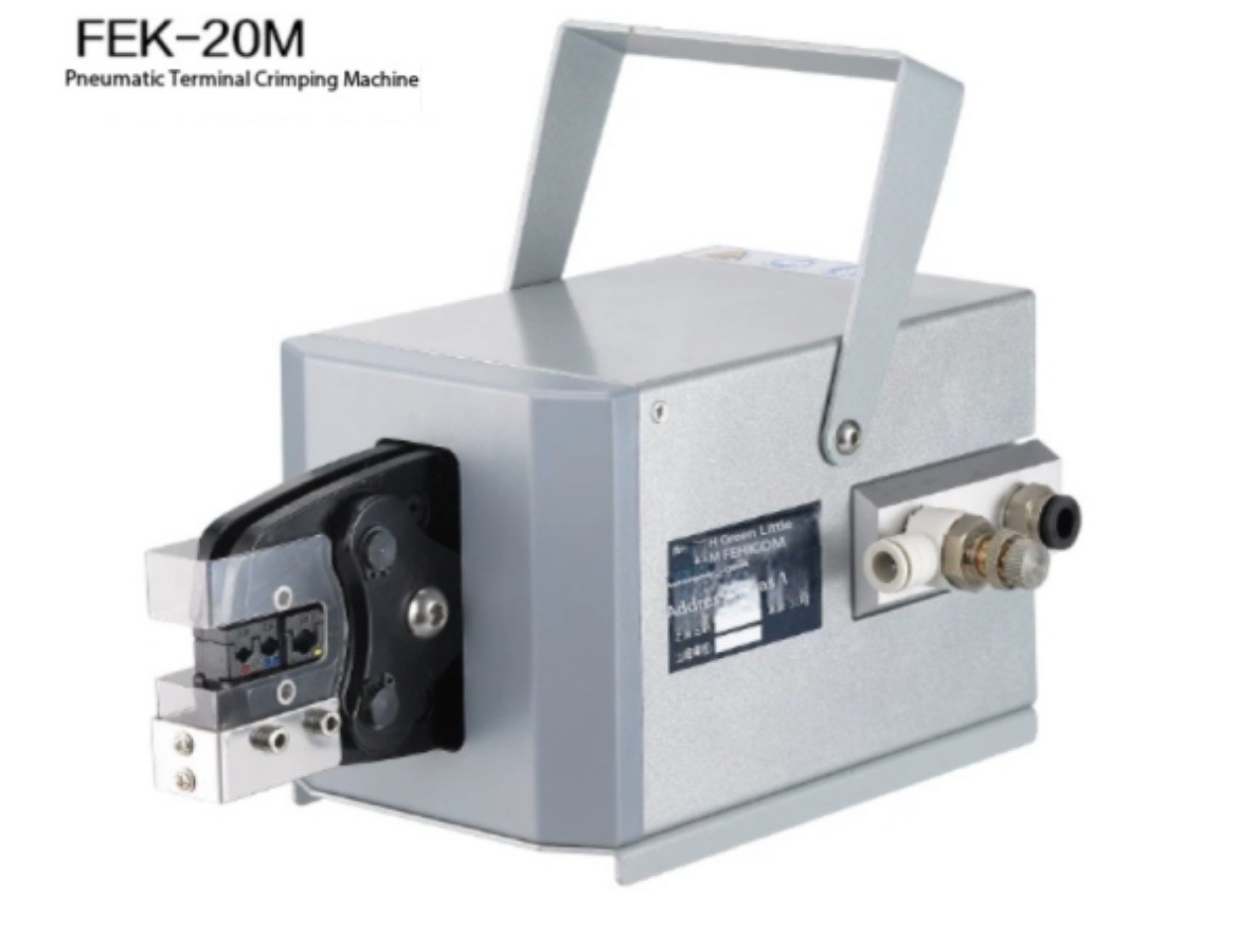 Pneumatic Terminal Crimping Machines Can Be Fitted with Terminal Crimping Jaws gallery