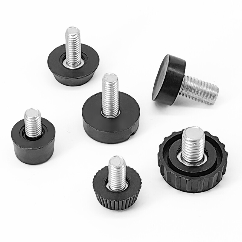 Adjustable Table Feet Plastic M6 M8 M10 Thread Leveling Foot Height Adjusting gallery
