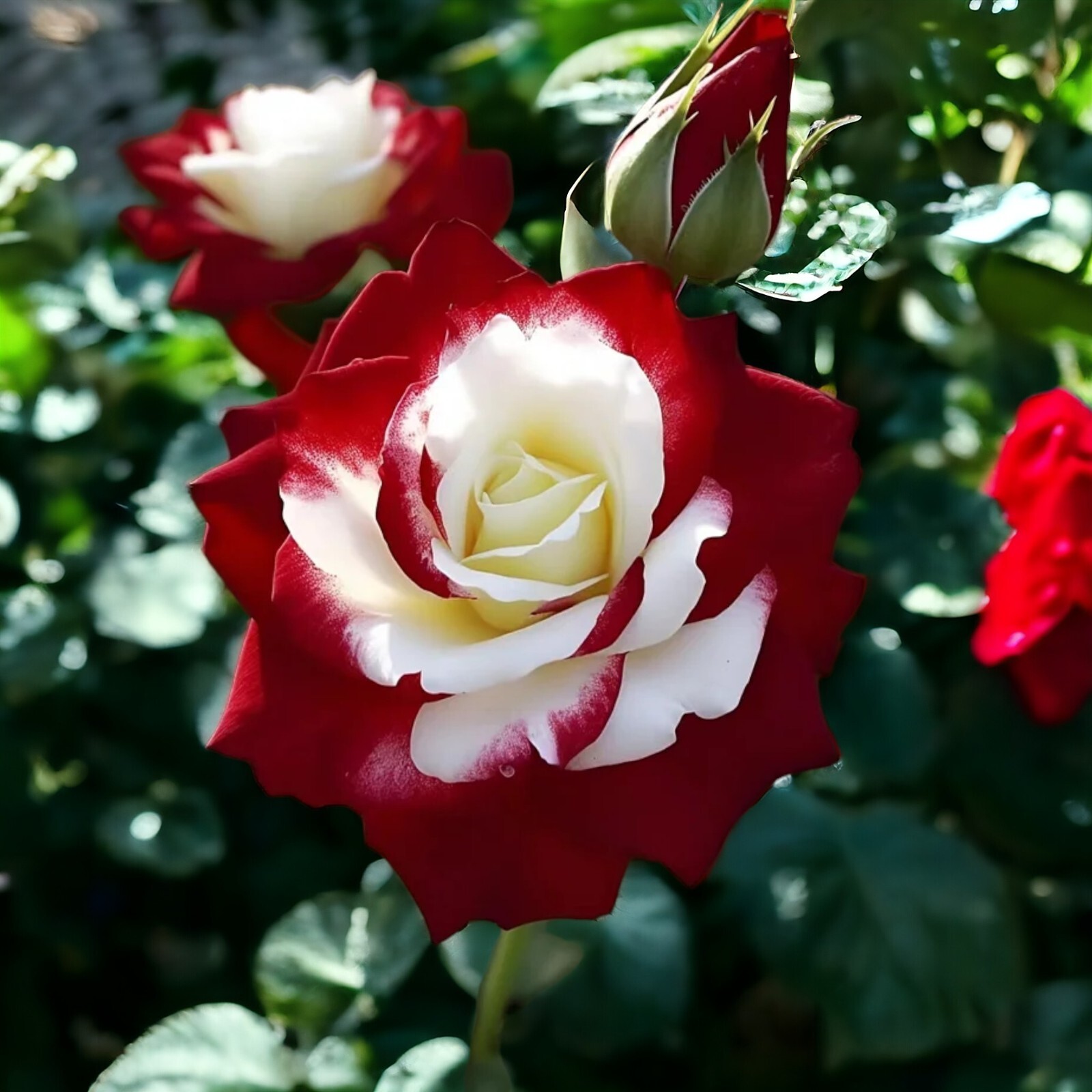 Unique Heirloom Twin Roses Seeds - 20pcs Non-GMO with Stunning Sunset Hues gallery