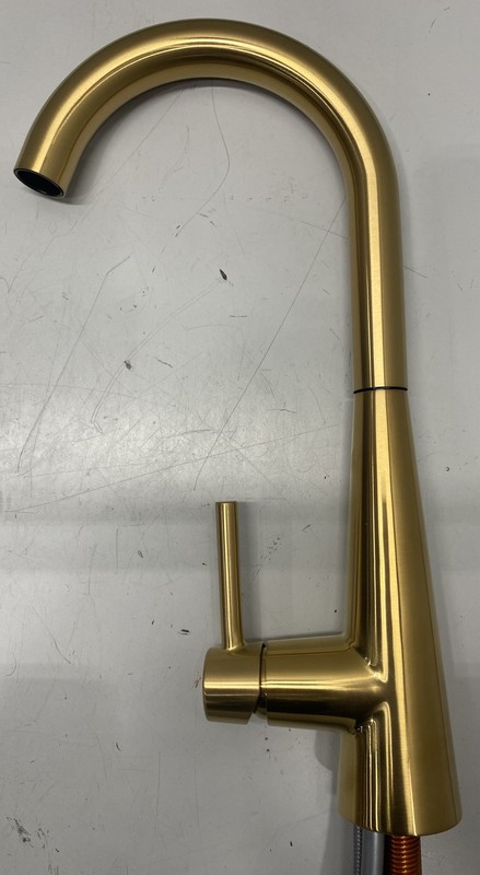 Moen Pulldown Modern Kitchen Faucet in Brushed Gold 7864BG gallery