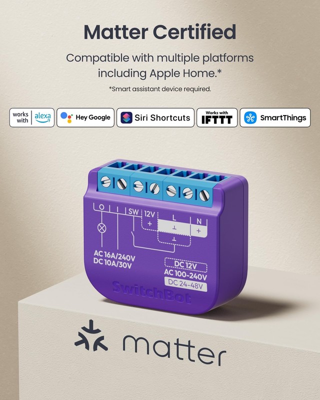 Smart Relay Switch 1,Smart Relay Module with Built-in Hub, Wi-Fi&Bluetooth Sw... gallery
